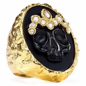 ISO Alexis Bittar Skull Cameo Ring